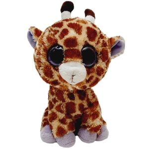 🍒 9" Solid Eyes TY Beanie Baby Boos Safari The Giraffe Plush Soft Kids Toy